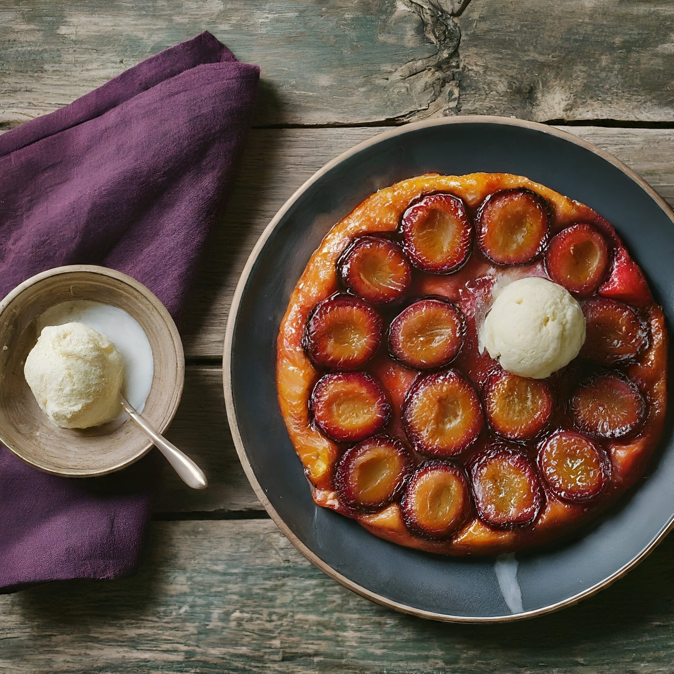 Mary berry Plum Tart Tatin