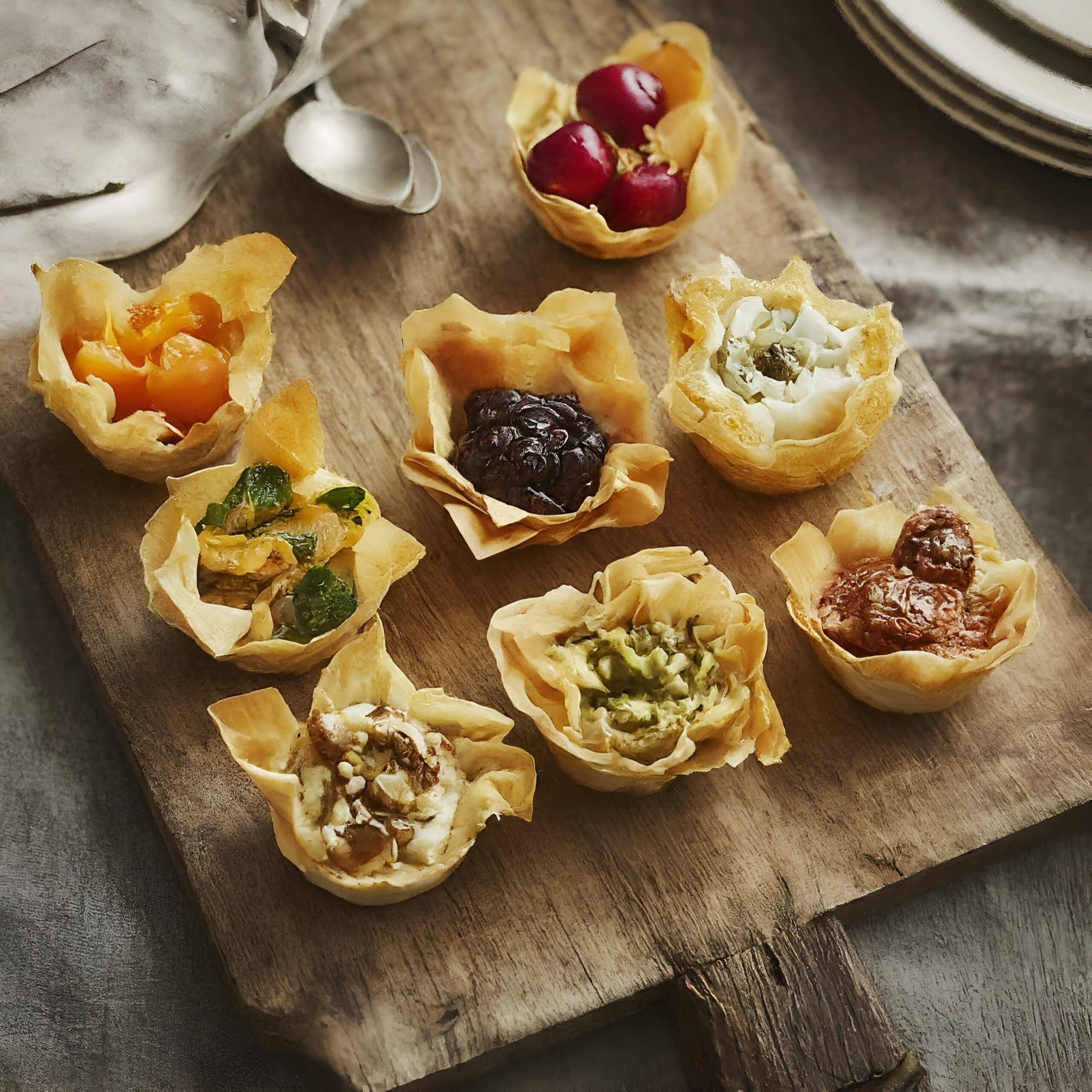 Mary Berry Filo Pastry Tartlets