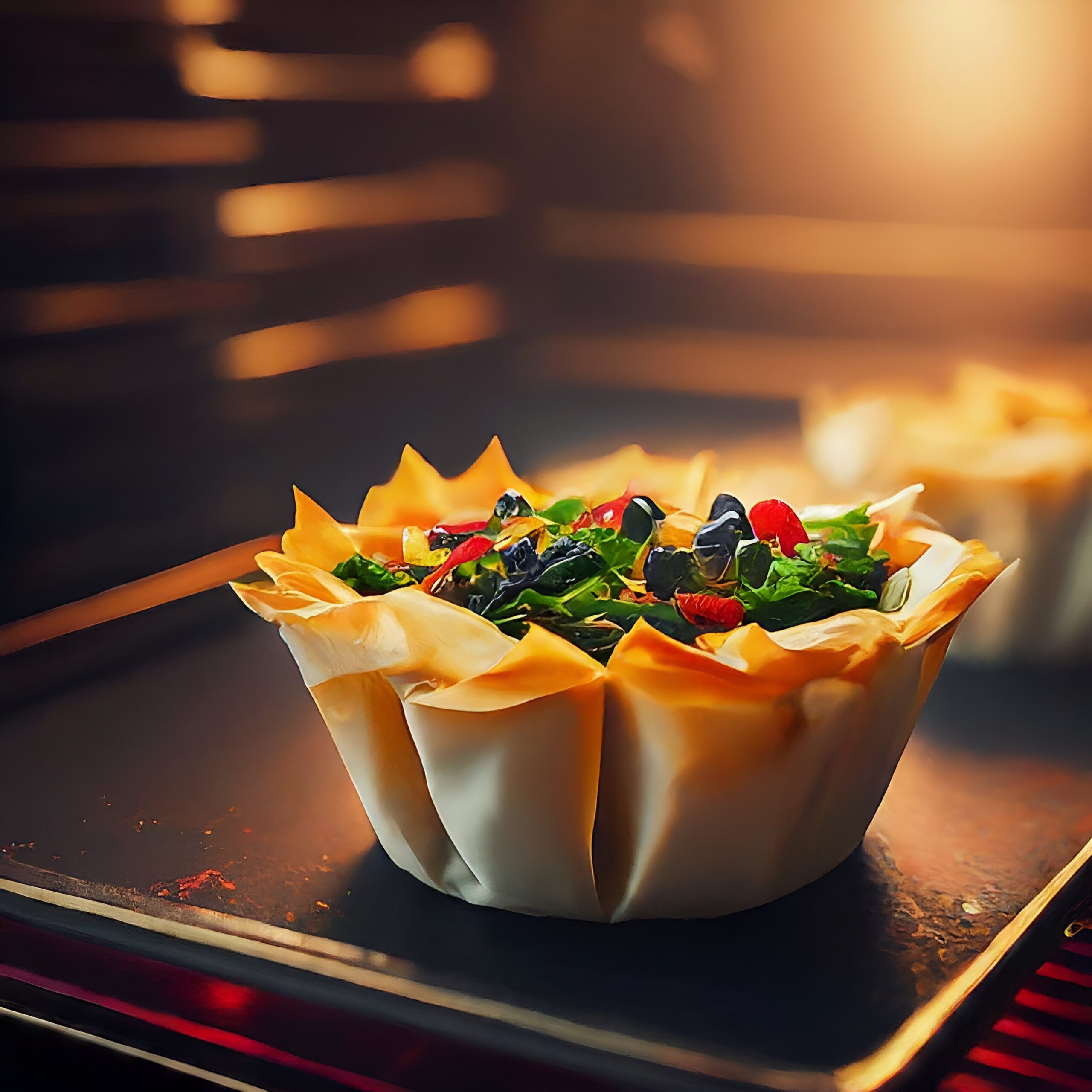 Mary Berry Filo Pastry Tartlets