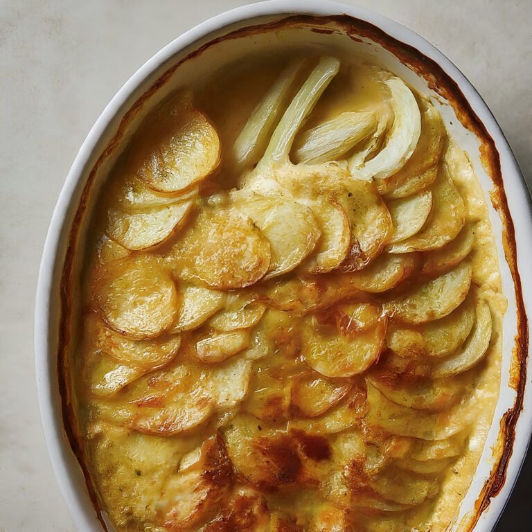 potato fennel onion gratin mary berry