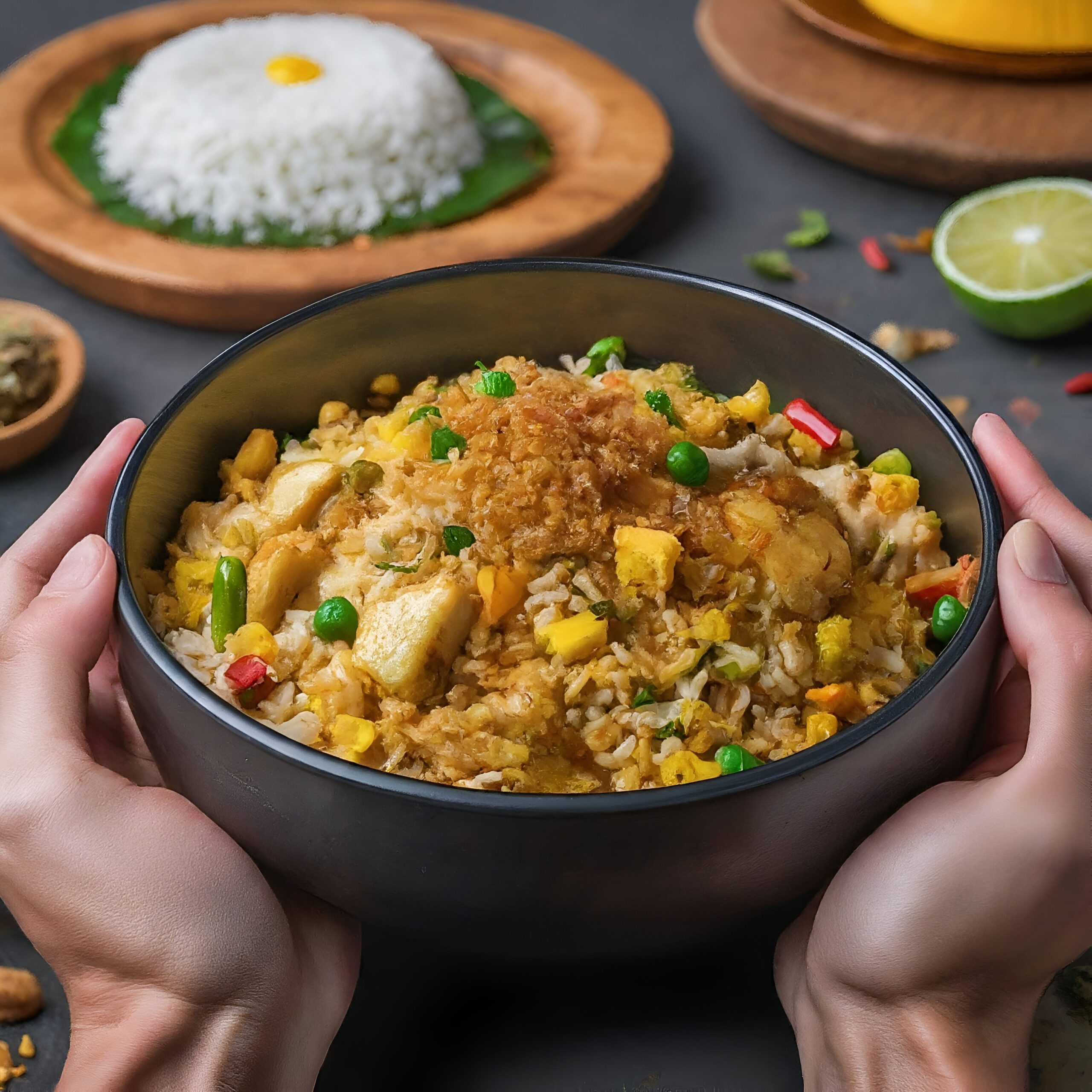 Mary berry Malaysian chicken fried rice recipe