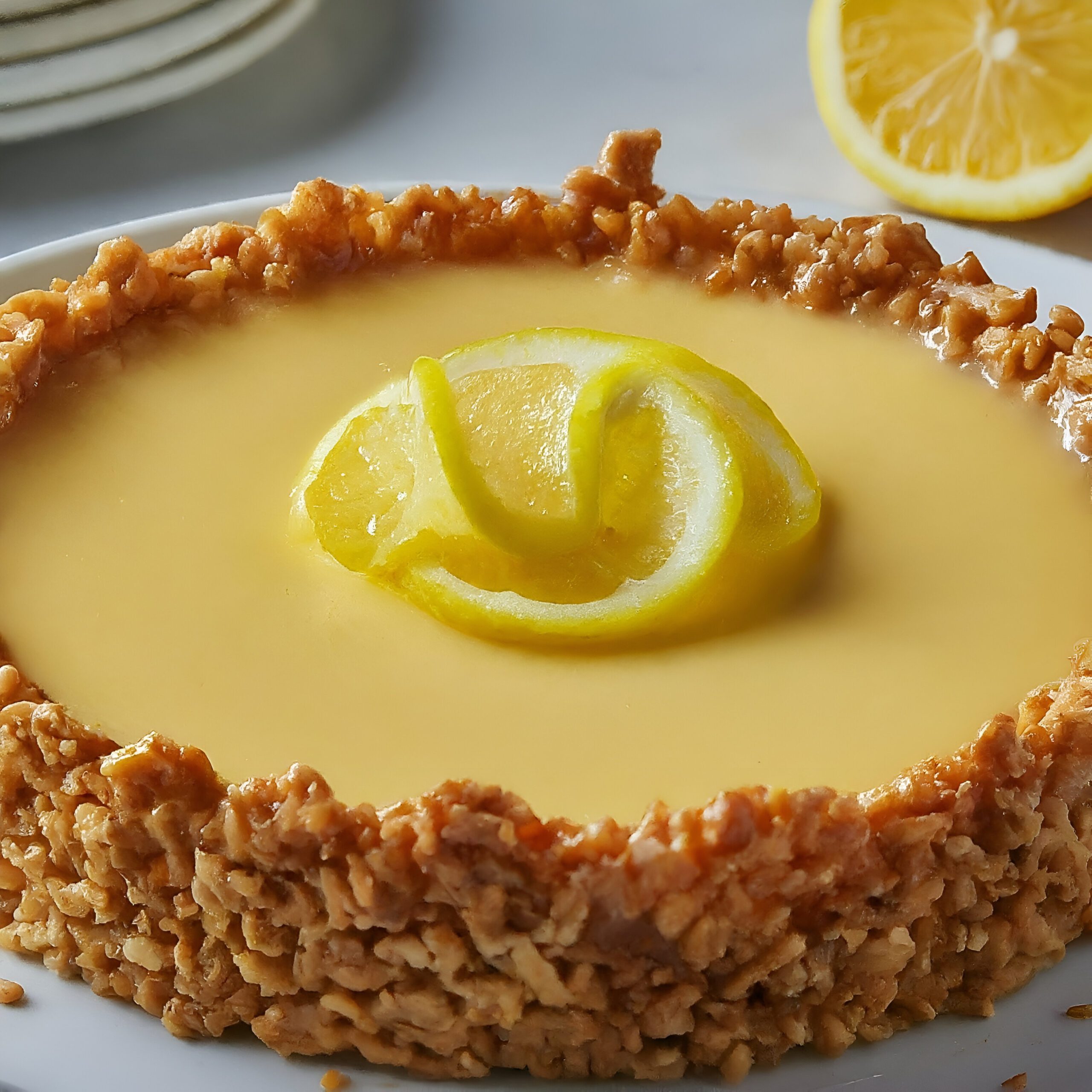 Mary berry Lemon Crunch Flan