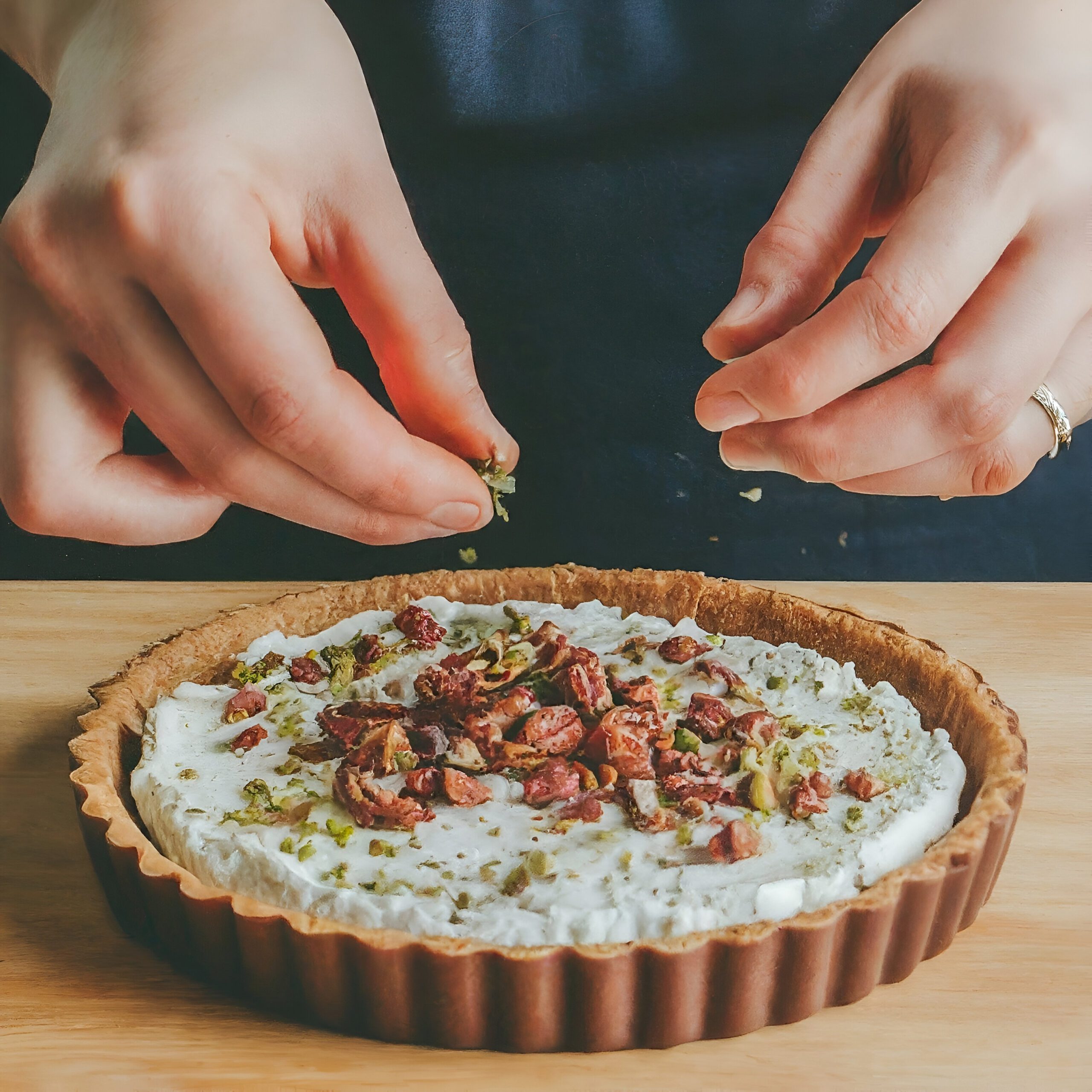 Goats cheese tart mary berry recipe