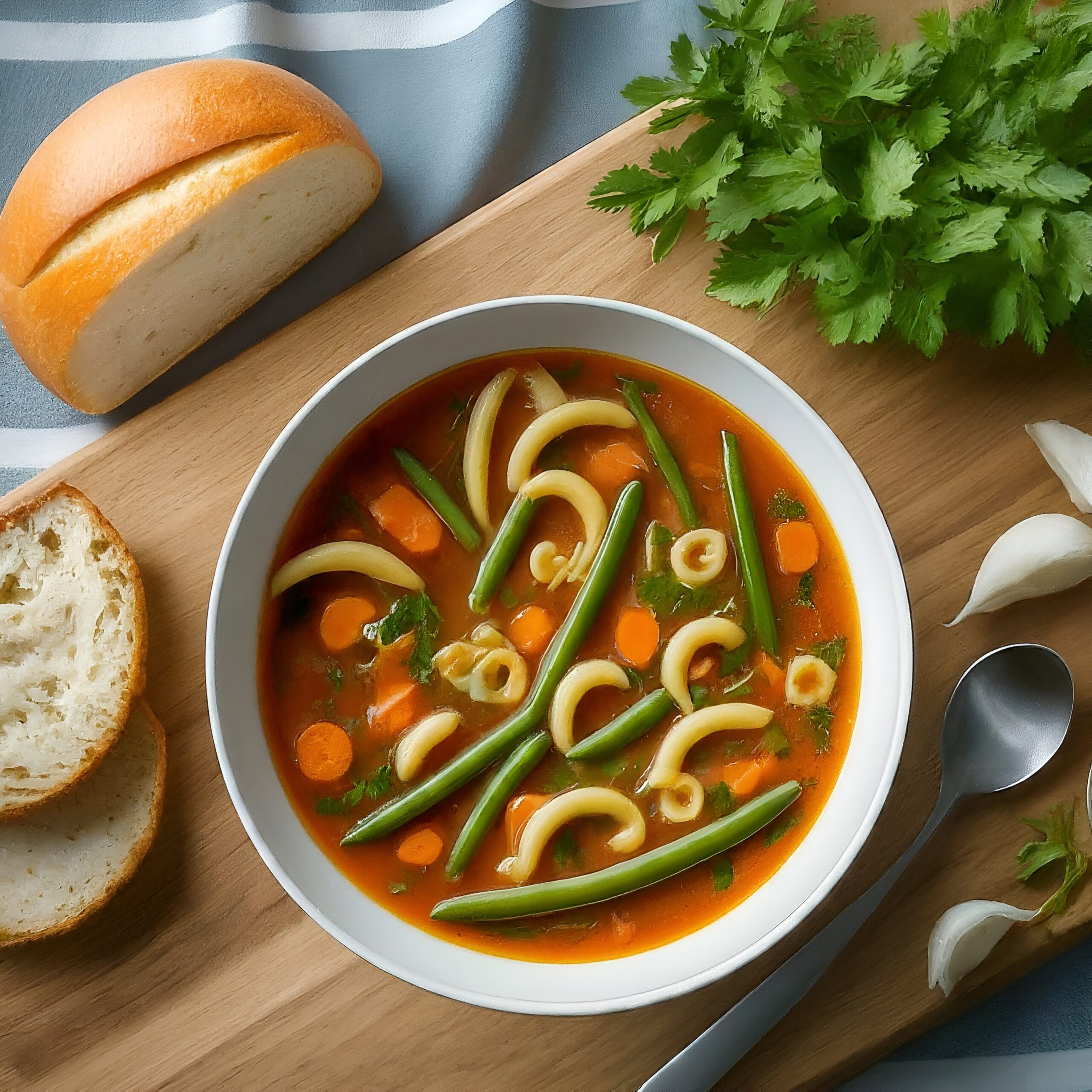 Minestrone soup recipe James Martin