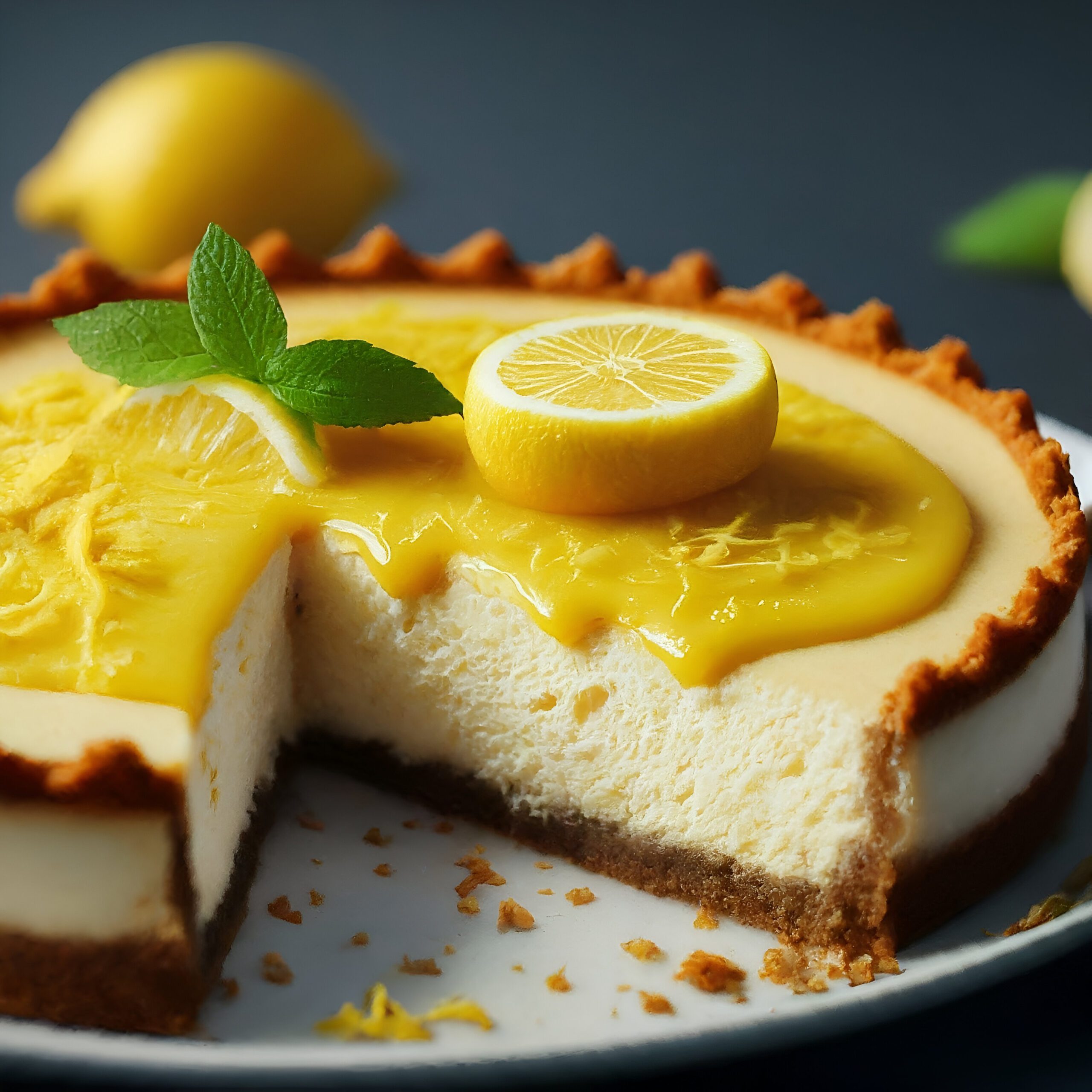 Mary berry Lemon Cheesecake