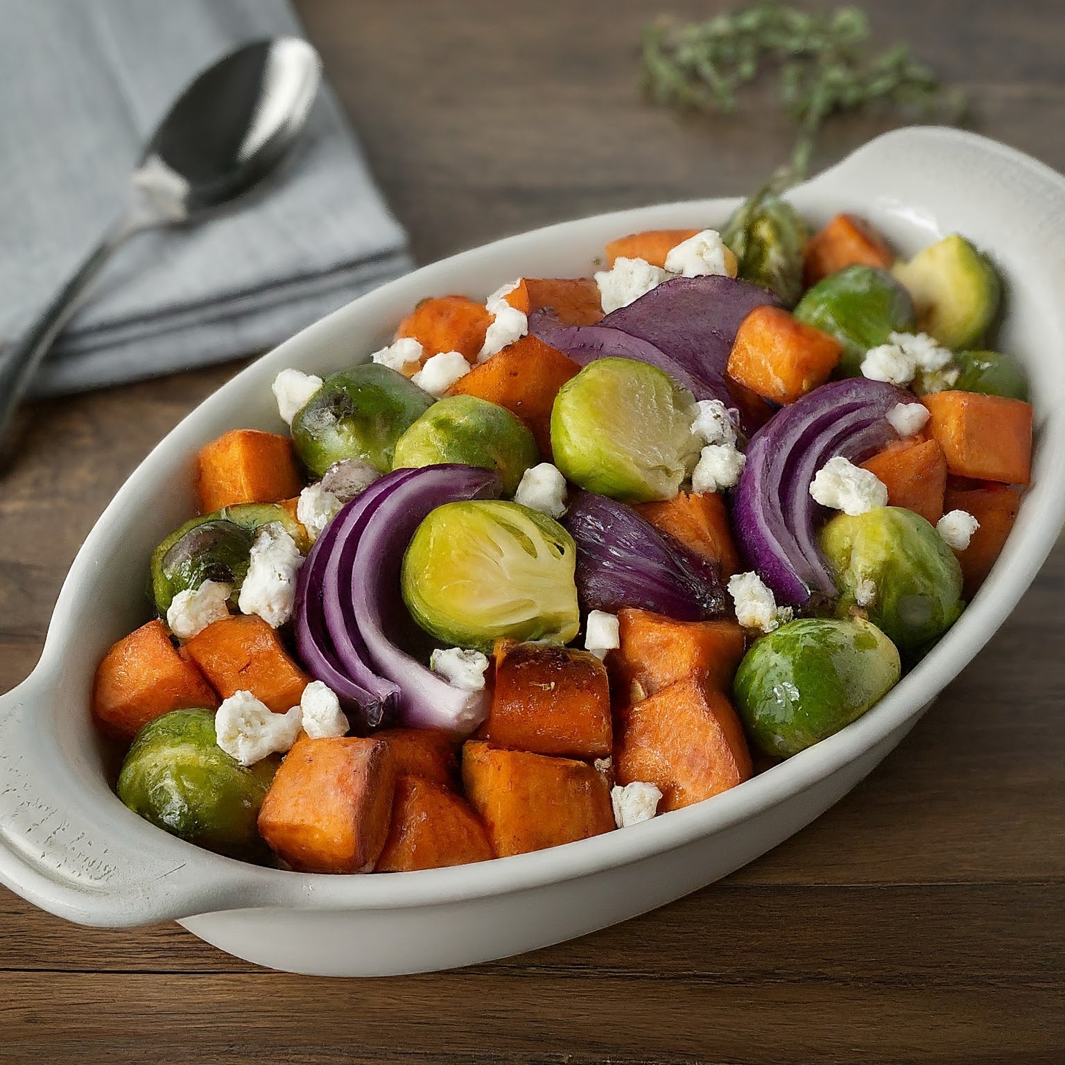 Mary berry Roast Vegetables Feta