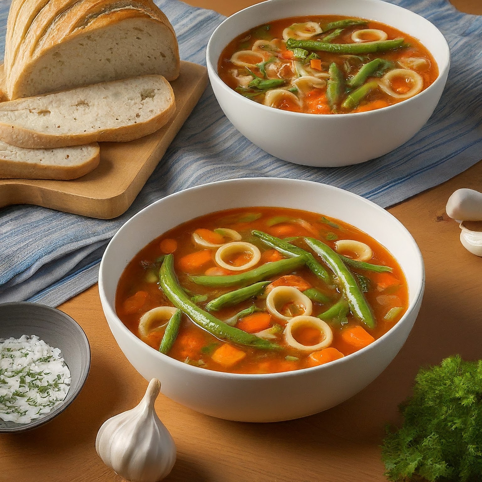 Minestrone soup recipe James Martin