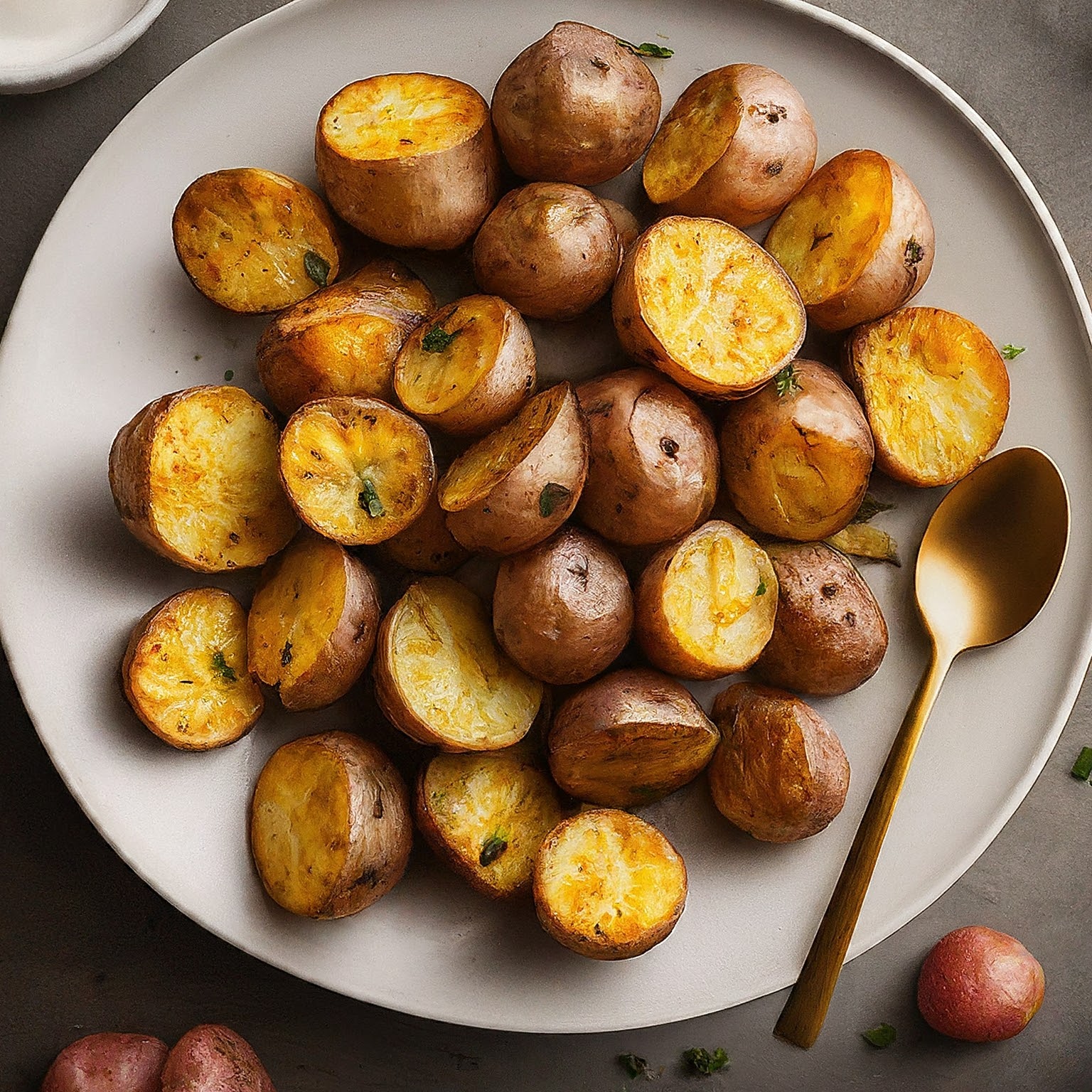 Mary berry twice roasted potatoes