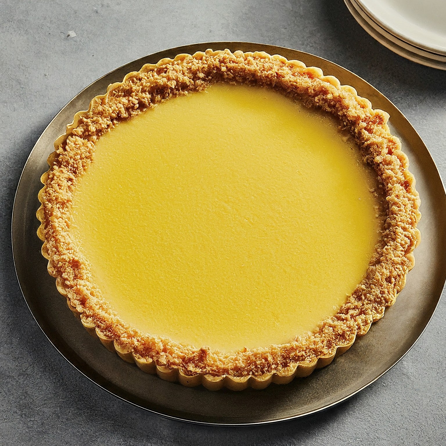 Mary berry Lemon Crunch Flan