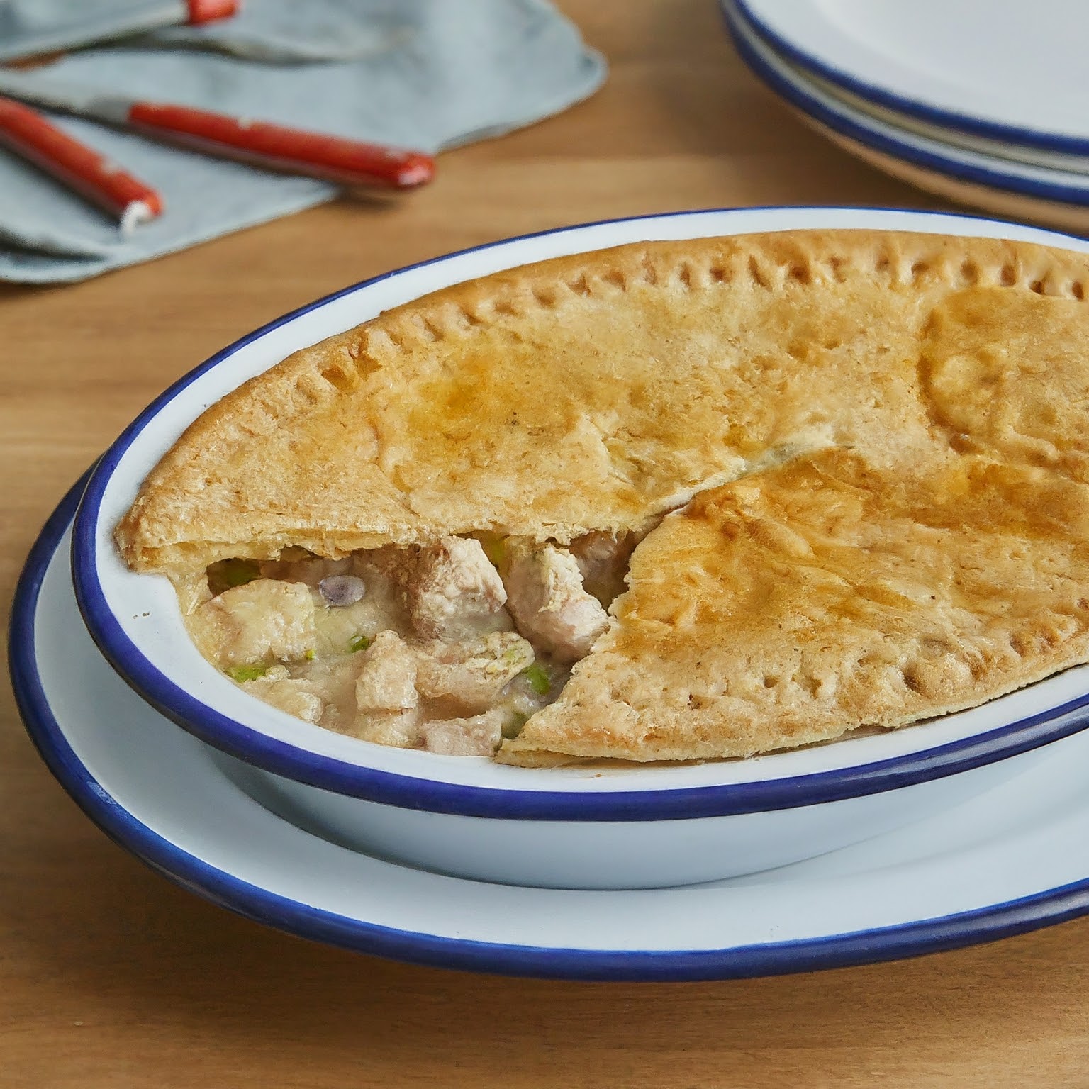 Mary berry Chicken Pie with Chunky Potato Topping