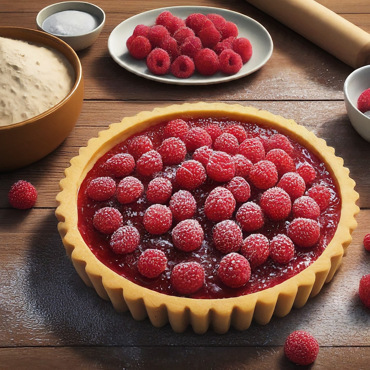 raspberry tarts recipe martha stewart